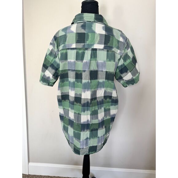 Mountain Hardwear Men’s Short-Sleeve Button-Down Shirt – Size L – Green - Picture 3 of 6